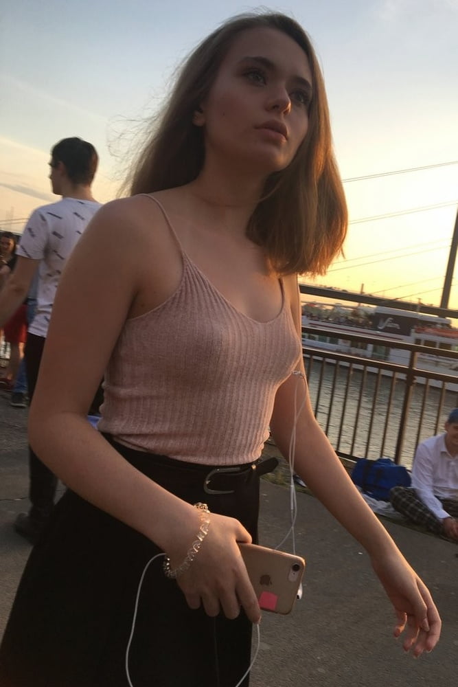 See And Save As Busty Candid Teen In The Street Po