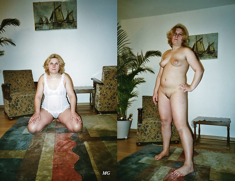 Sex Amateur Wives Dressed & Undressed #9 image