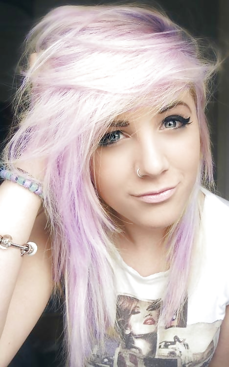 Sex Dyed Hair Girls image