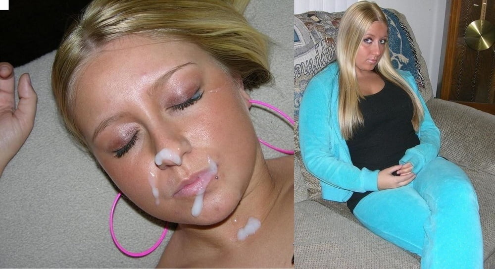 Erotic Before And After Facial Cumshot XXX Album