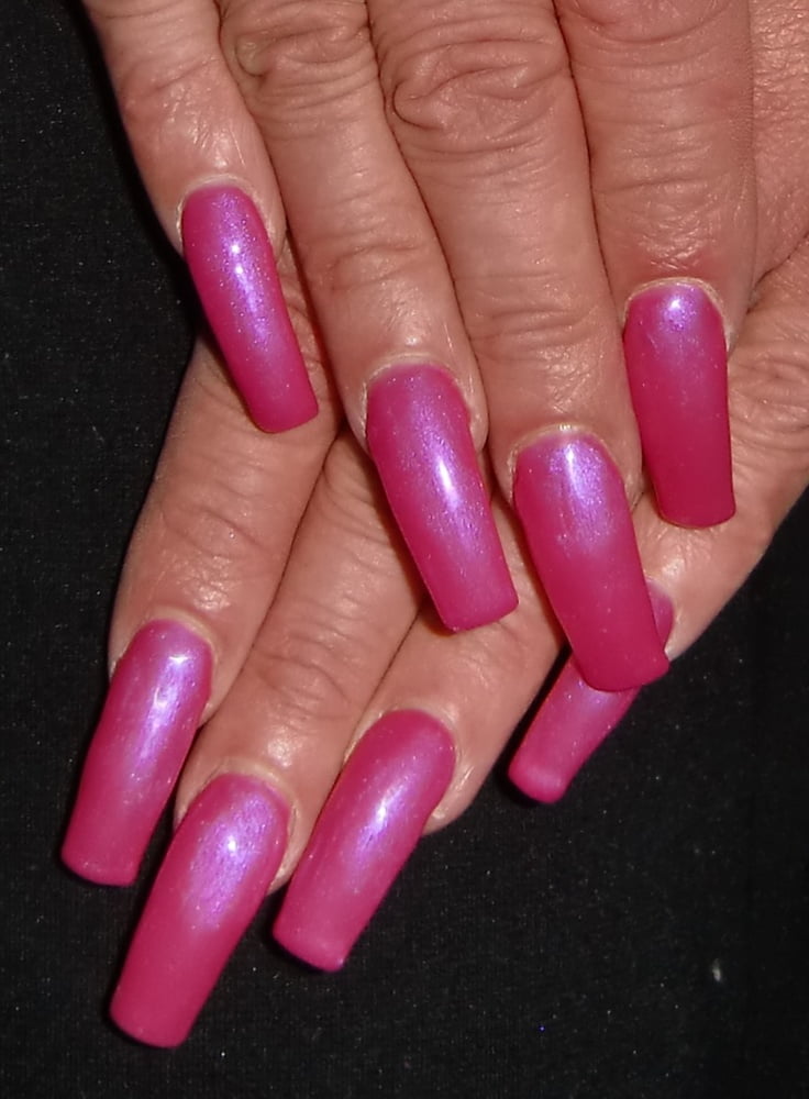 Pink Fingernails - See and Save As long pink nails porn pict - 4crot.com