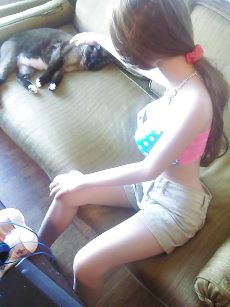 Sex Nina chillin out. image