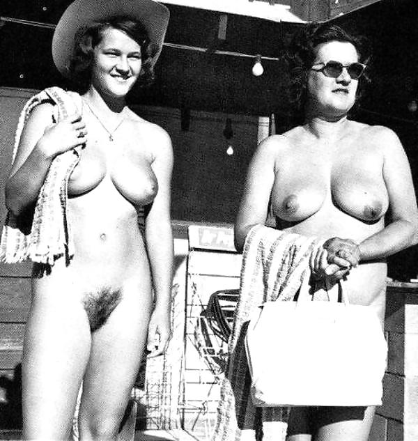 Sex Vintage nudist 3. image