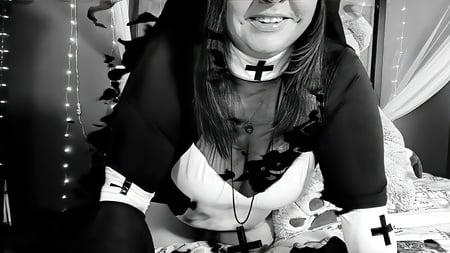 sexy bbw possessed nun photoset         
