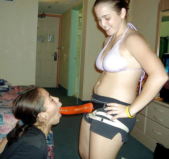 Sex strapon teens image