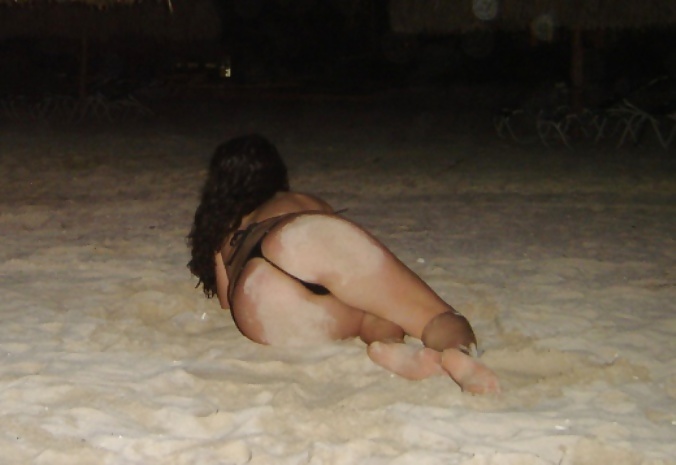 Sex Di notte in spiaggia image
