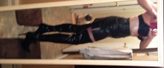 Sex HOT MILF IN BOOTS AND LEATHER SKIRT image