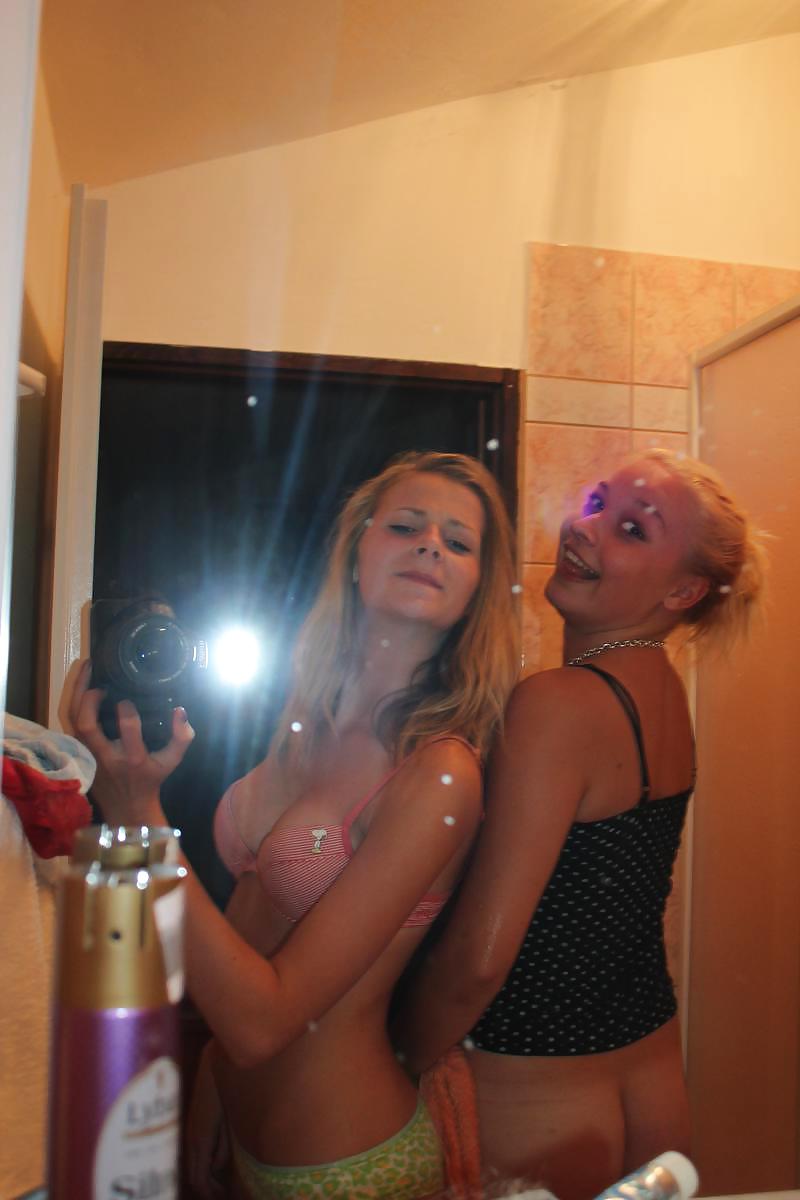 Sex 2 Blonde Teens On Vacation image