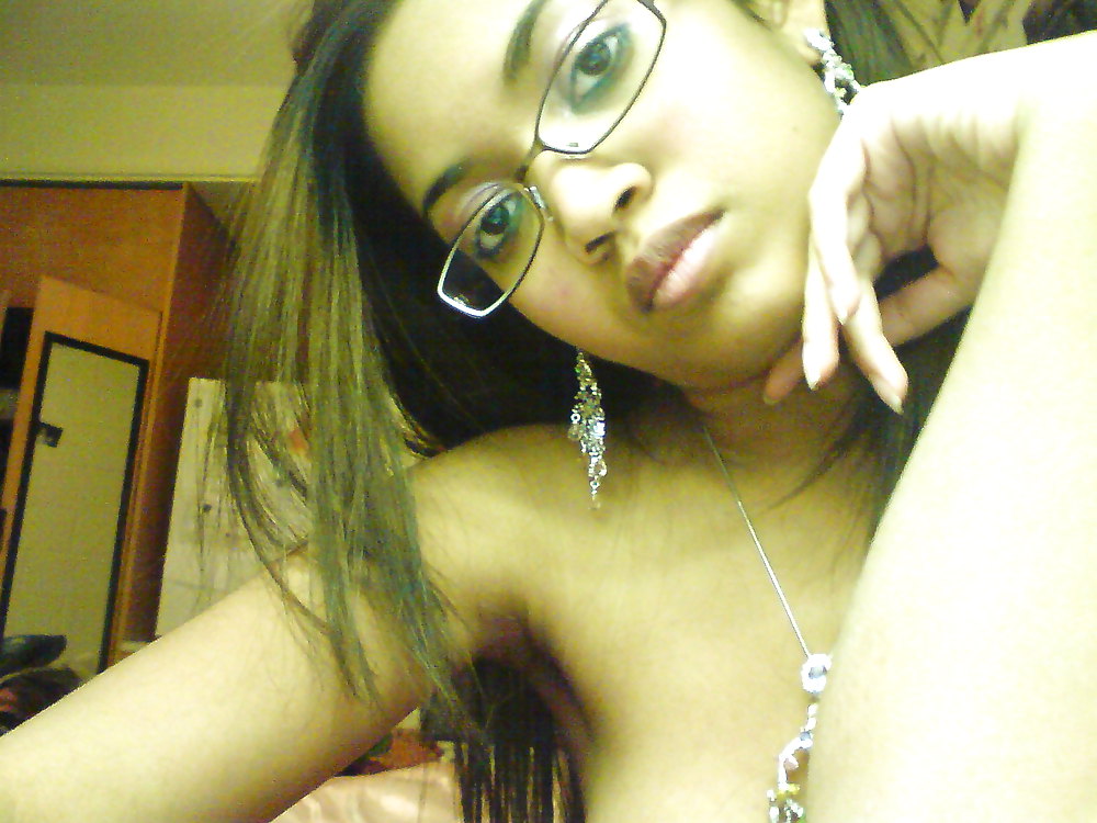 Sex Sexy Black Chick With Glasses image