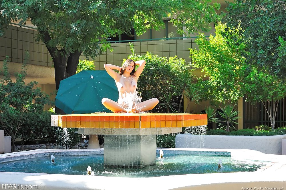 Sex Playing by the pool image