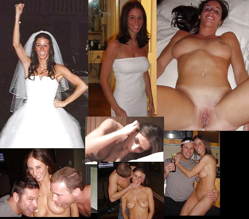 Beautiful Brides Exposed Dressed Undressed Before After 116 Pics