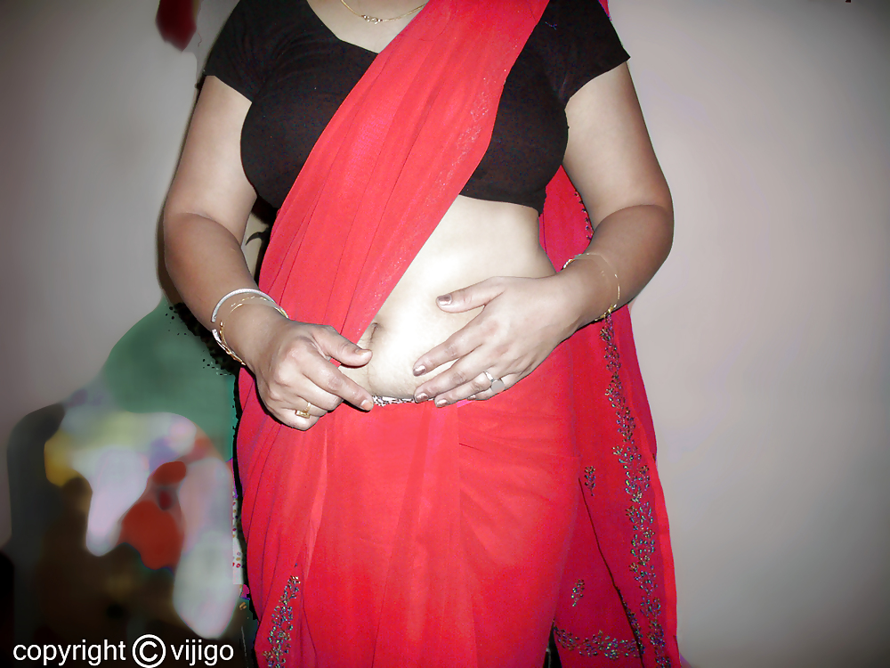 Sex my wife seema in red sari image