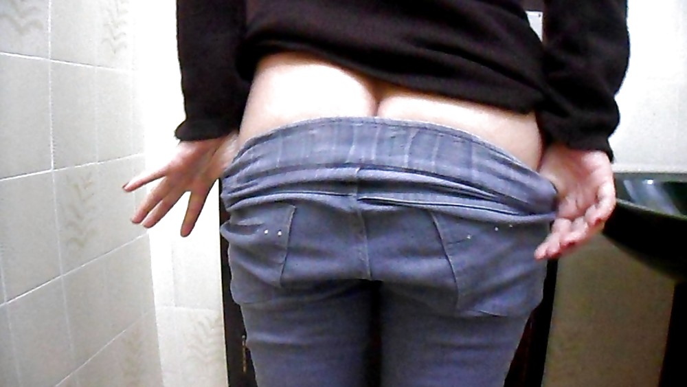 Sex Wife jeans ass image