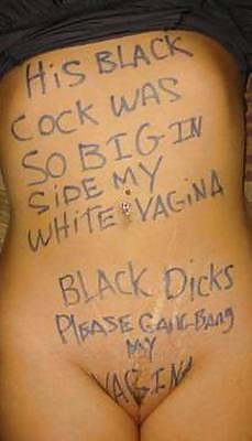 Sex Brianyboy white women with writing! image