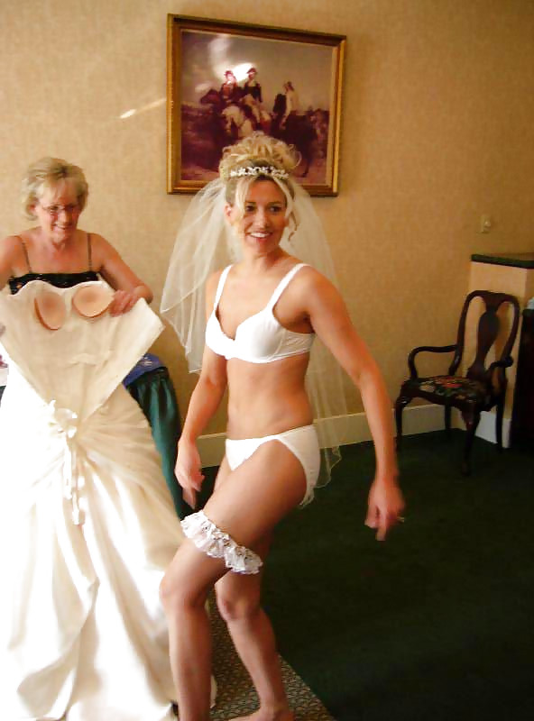 Sex Brides - Wedding Voyeur Oops and Exposed image