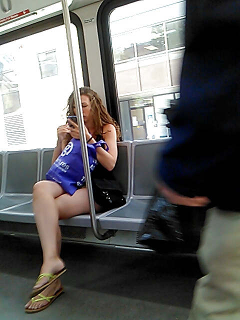 Sex Voyeur - Another good day on transit image