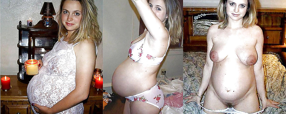 Sex Pregnant Amateurs - Dressed & Undressed 4 image