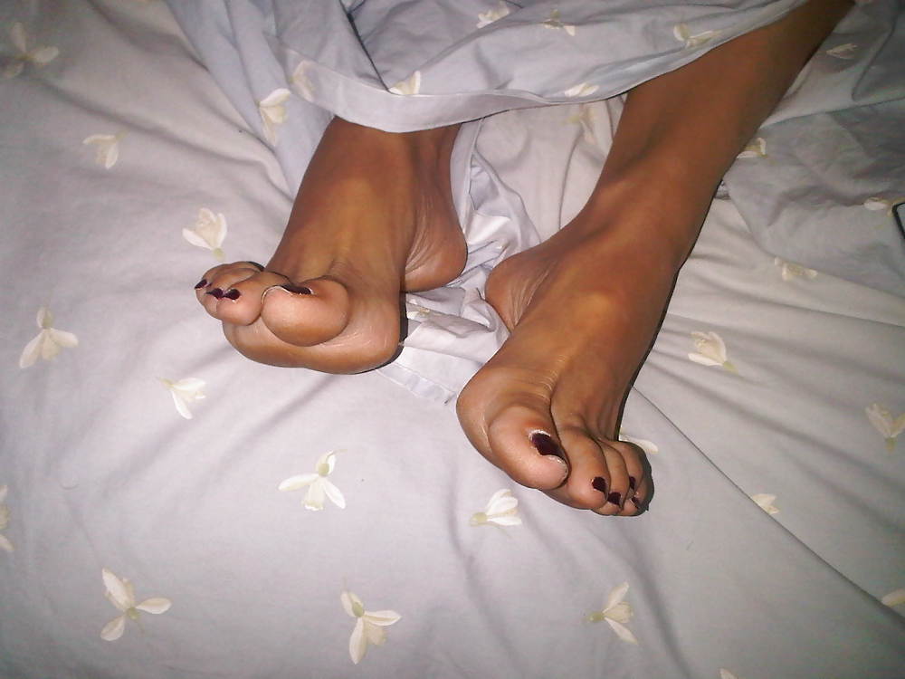 Sex wife's feet image