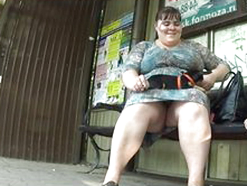 Sex Upskirt Russian Mature Lady! Amateur hidden cam! image