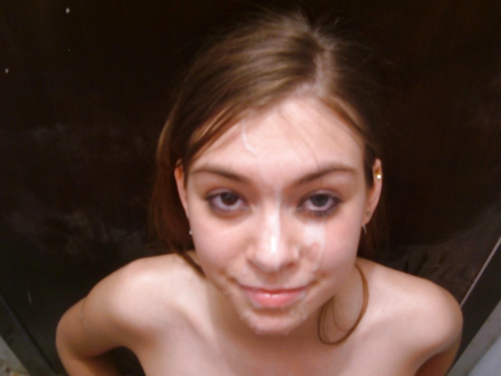 Sex Facial with teen slut - N. C. image