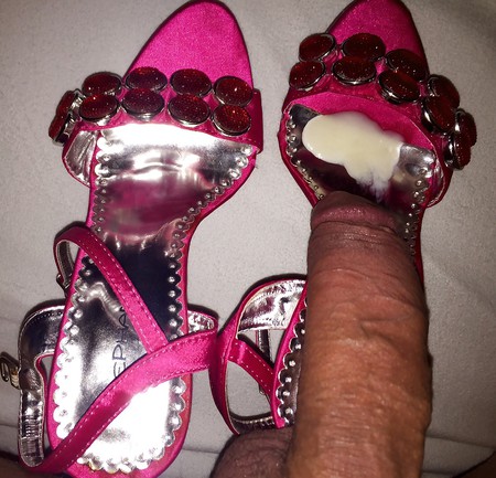 new pink high heels