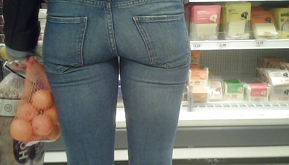 Sex Sexy Tight Jeans Bum image