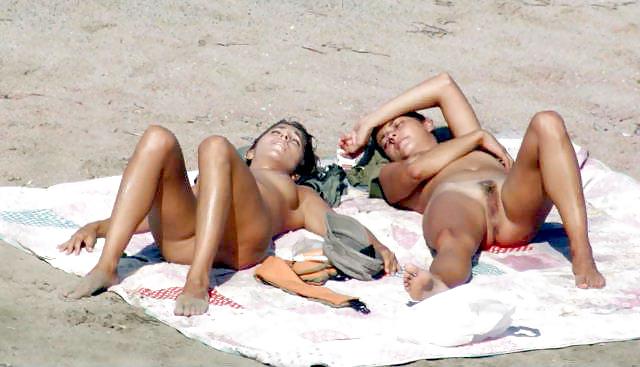 Sex The Beauty of Lesbian Beach Teens image