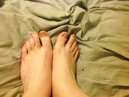 Feet and cock