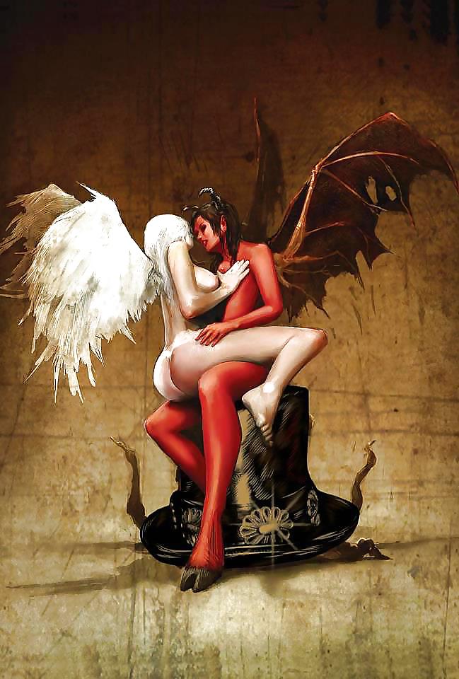 Sexy Angel And Sexy Devil Costumes