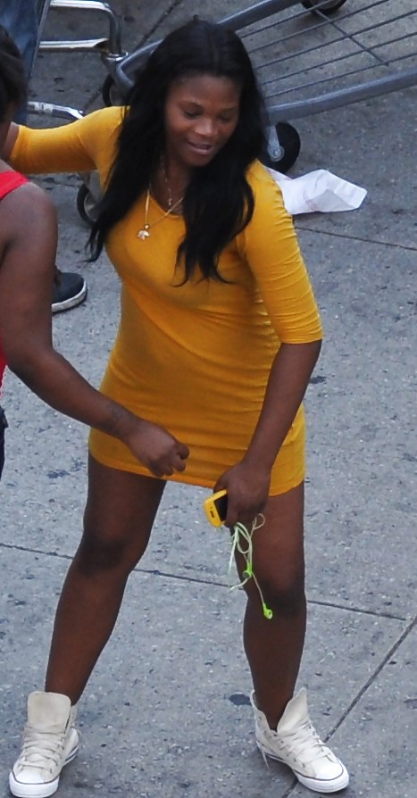 Sex Harlem Girls in the Heat 181 New York Kill-Bill Mini Dress image