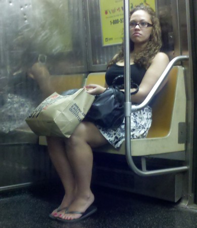 New York Subway Girls 30