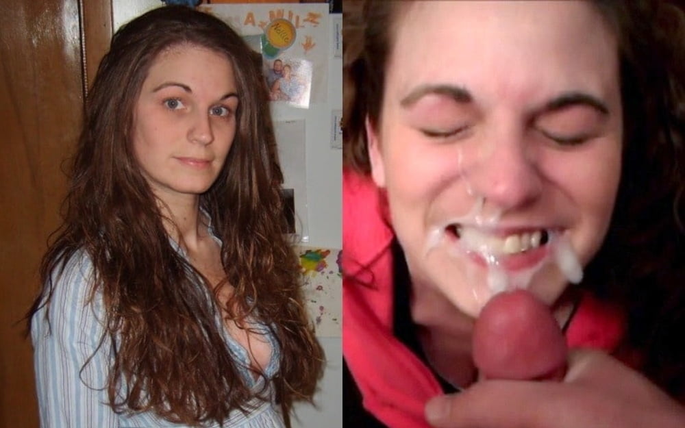 Before and After - Facial Cumshot 9 - 20 Pics 