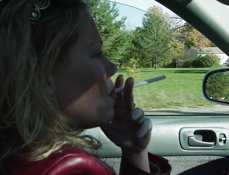 Sex Smoking & Driving - Maggie VS120 in Leather image