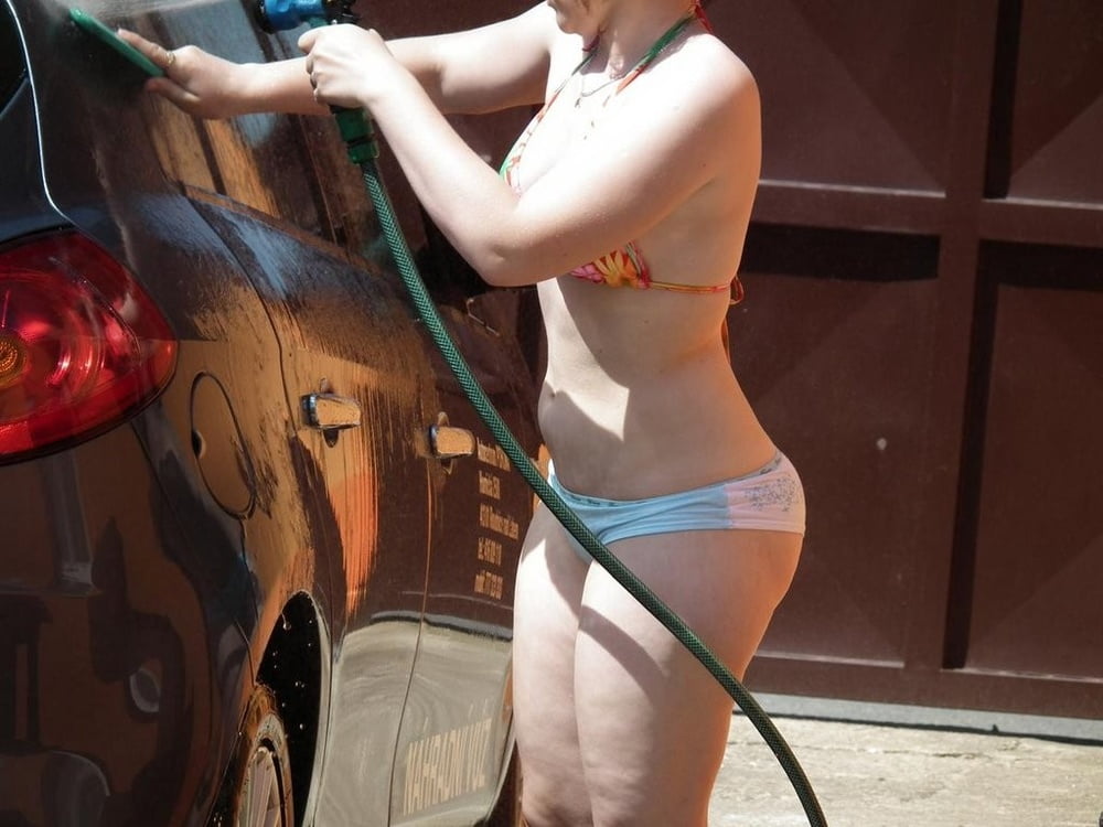 Sex German teen neigbour washes my car image