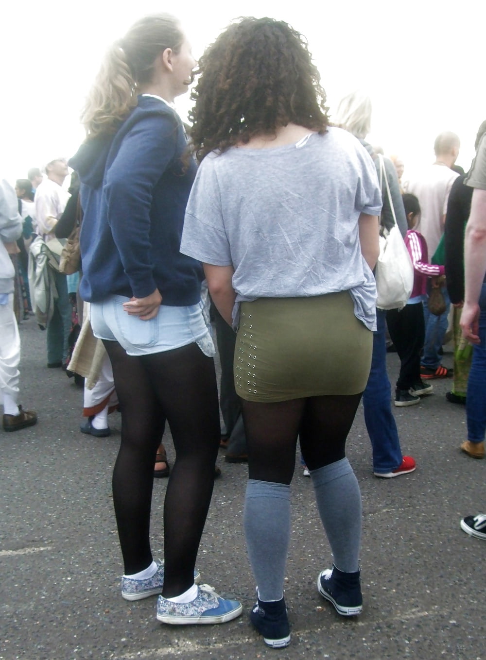 Sex Candid Street Pantyhose -Tights #009 image