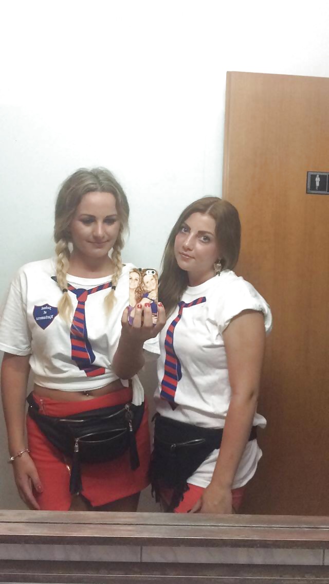 Sex UK Uni Students in S Uniforms image