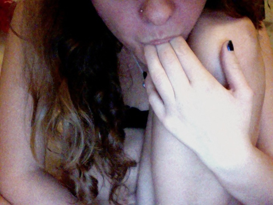 Sex Great selfshot almost without a face image