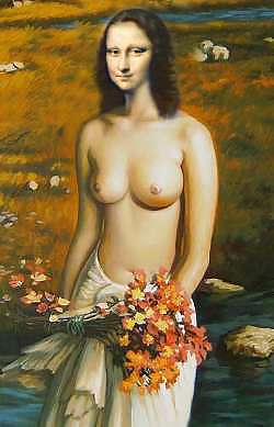 Sex Mona Lisa's boobs image