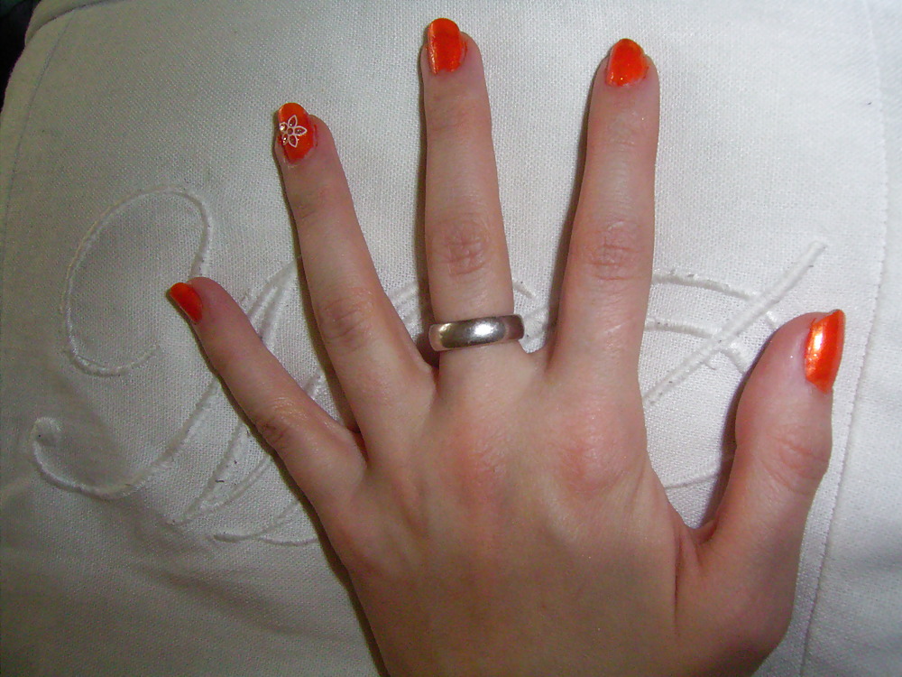 Sex GF..feet n fingers. nail polish. image