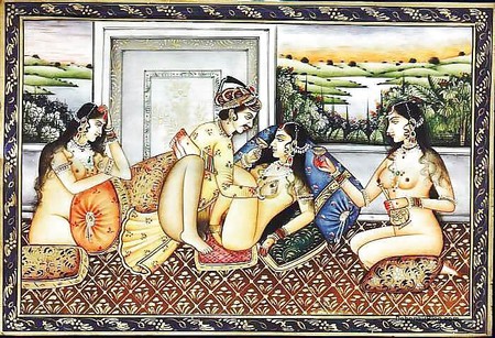 Indian Kings Nude - Indian Porn Paintings | Sex Pictures Pass