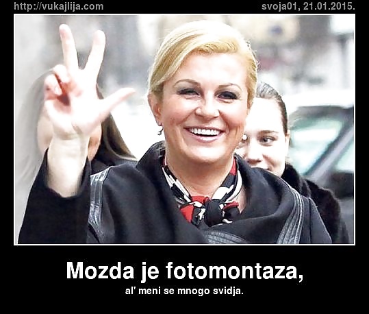 Sex Kolinda Grabar-Kitarovic Croatian comics image