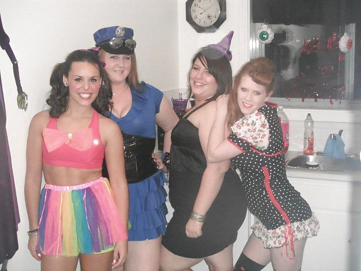 Sex FaceBook Friends: Halloween Babes image