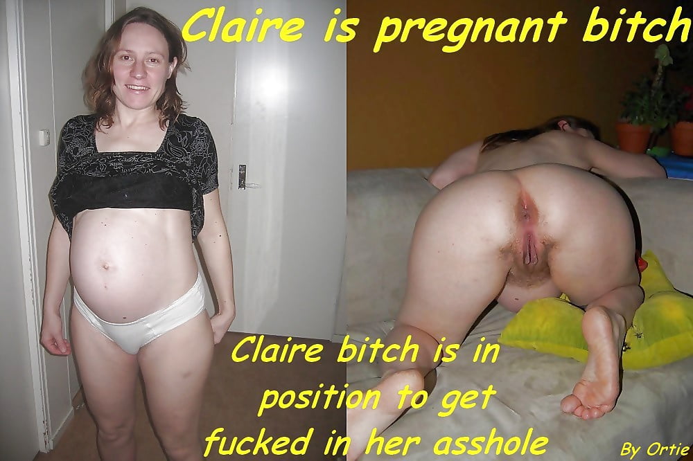 Sex Bitch Claire is pregnant image