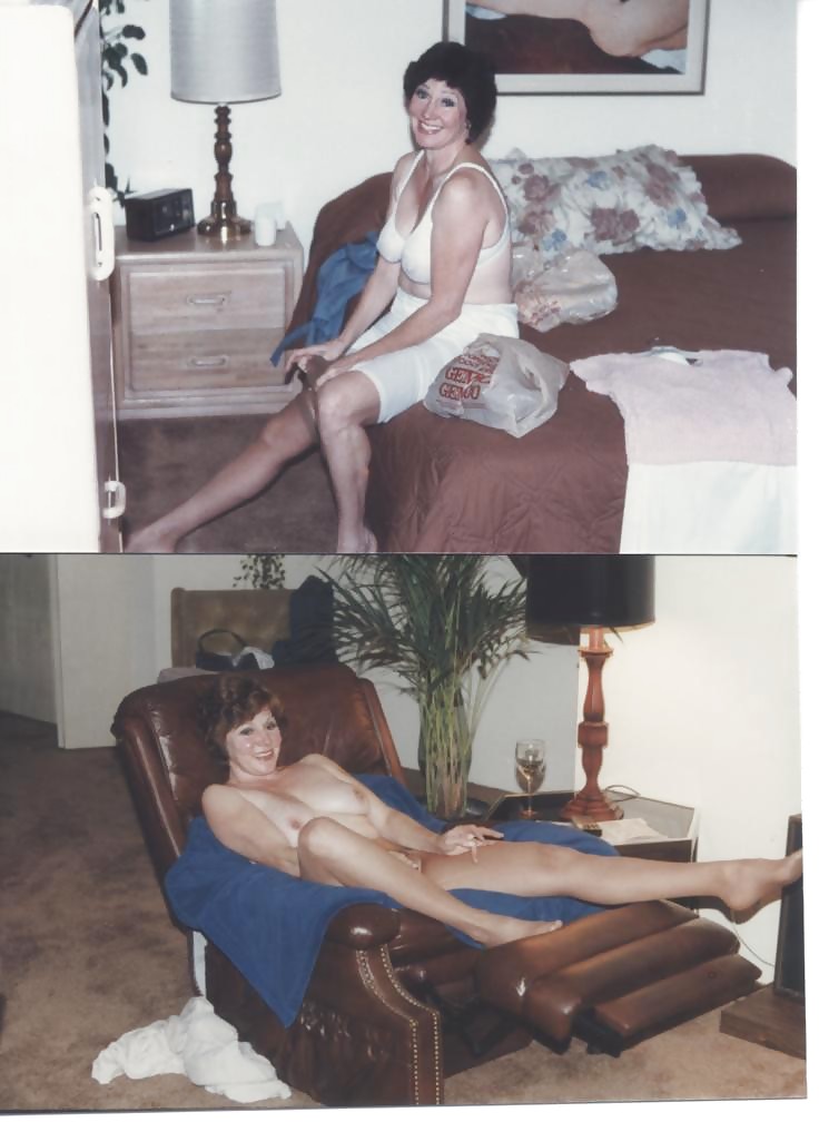 Sex Polaroid Babes - Dressed & Undressed image