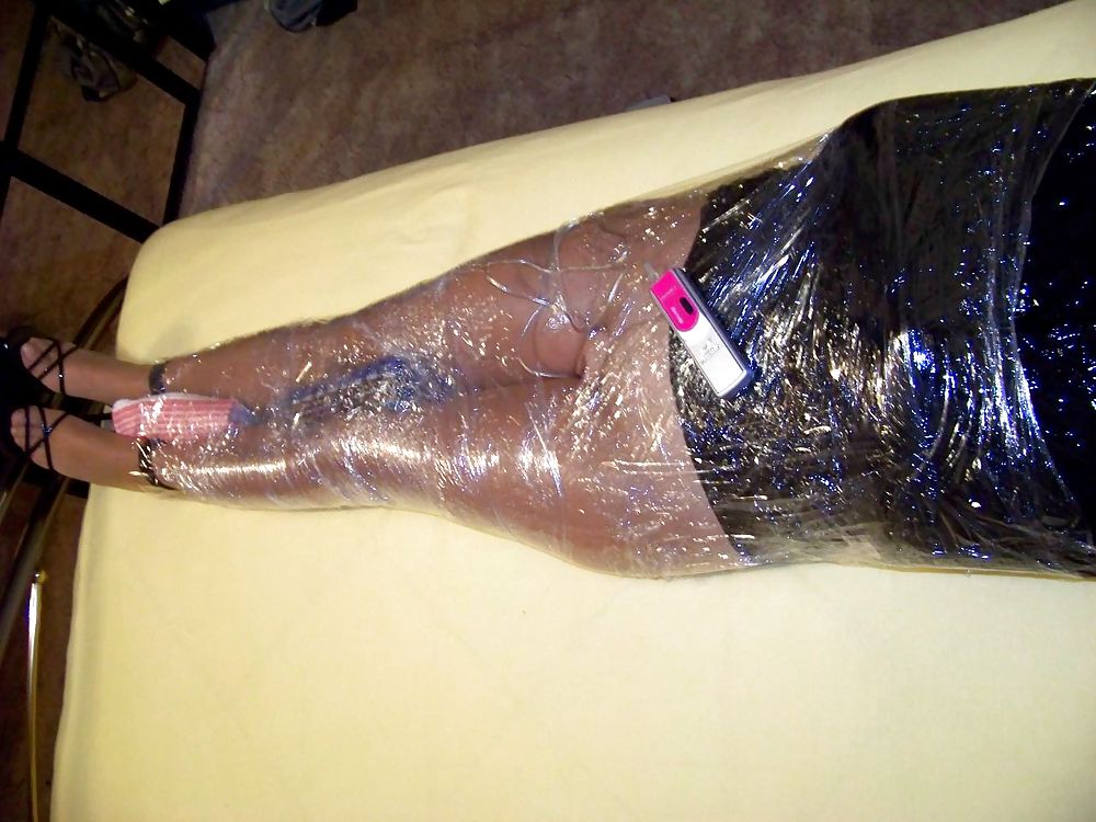 Sex my wife in mummification bondage image