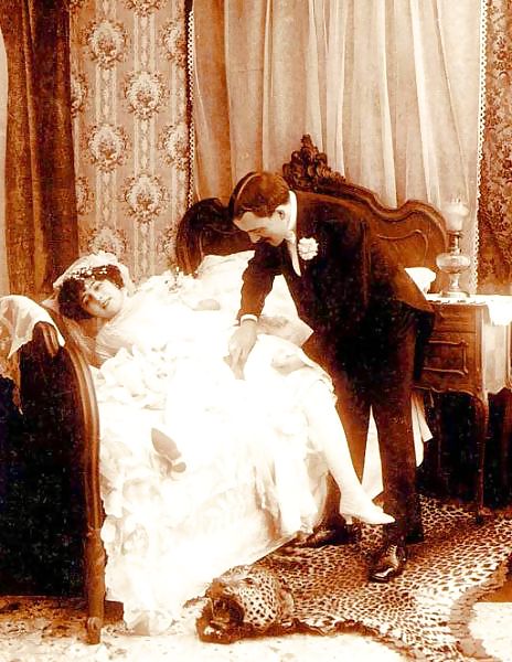 464px x 600px - Vintage Porn Photo Art 4 - A Wedding Night c. 1890 - 8 Pics ...
