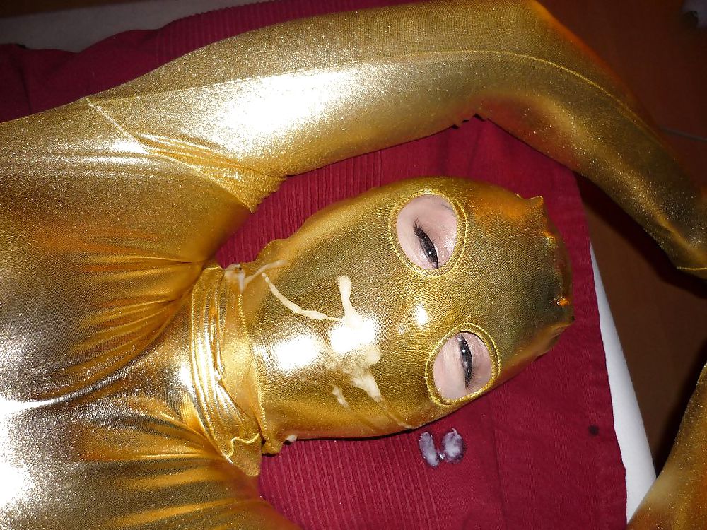 Sex new golden zentai image