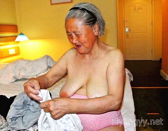 See And Save As Chinese Granny Who Has Only Her Underwear Left