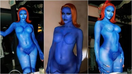 that s a great mystique cosplay         