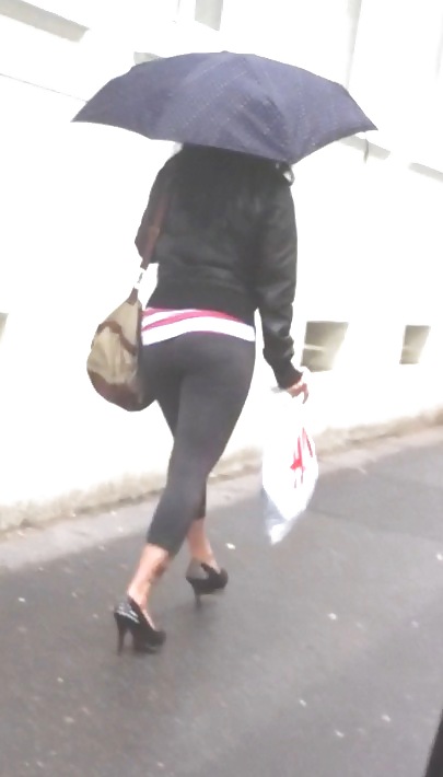 Sex Girl ass with Umbrella image